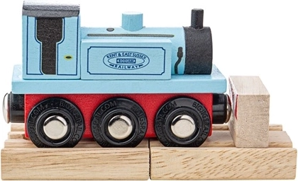 Bigjigs Rail koka vilcieniņš terjers – zils