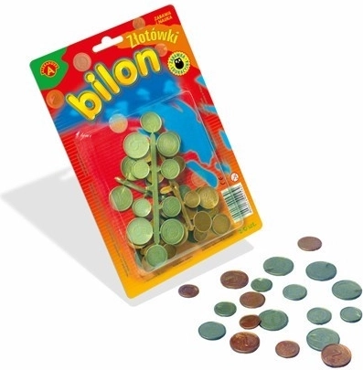 Plastmasas Polijas zlotu monētas – izglītojošais komplekts