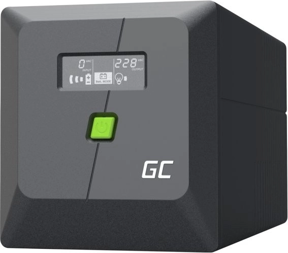 UPS Green Cell 1000 VA 700 W with pure sine wave and LCD