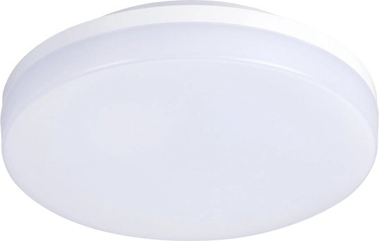 Solight apaļš āra LED pie sienas/strobes piestiprināms gaismeklis IP54 15 W 4000 K 22 cm