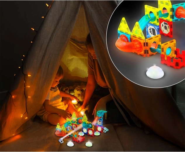 Glow effect for playing in the dark