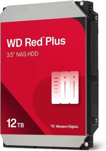 Western Digital WD Red Plus 12 TB 3.5" HDD for NAS