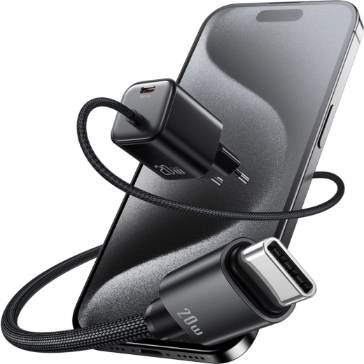 Integrated braided USB-C cable for everyday use