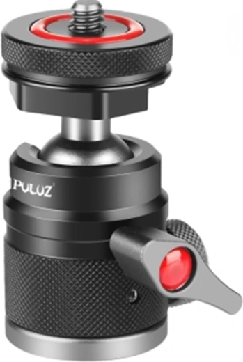 PULUZ aluminum alloy ball head with cold shoe mount - 1 piece