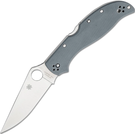 Spyderco Stretch 2 XL kabatas nazis 10 cm, satin, pelēks G10