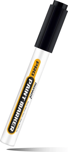 Marķieris MONAMI Pro Paint Maker, melns, 2 mm