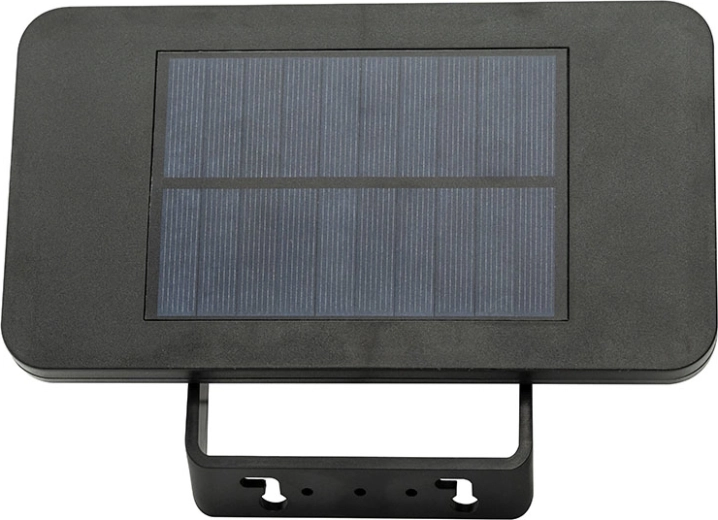 Solar power supply and tilting panel