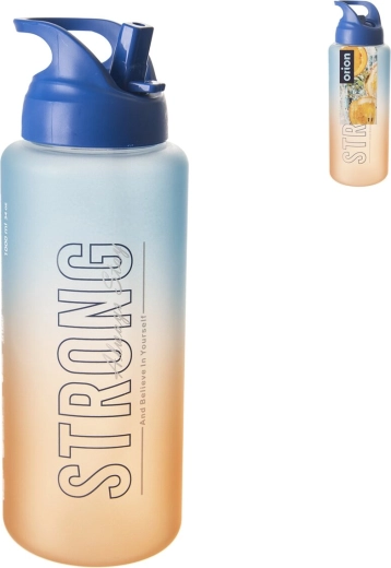 Tritāna pudele moly blue-orange 1 l