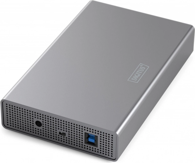 Aluminum external enclosure for 3.5" SATA SSD/HDD with USB 3.0, capacity up to 16 TB