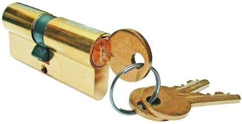 Lock cylinder 65 mm HOBBY, 3 keys