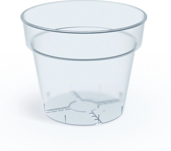 Transparent Flower Pot PLANTI 19.5 cm