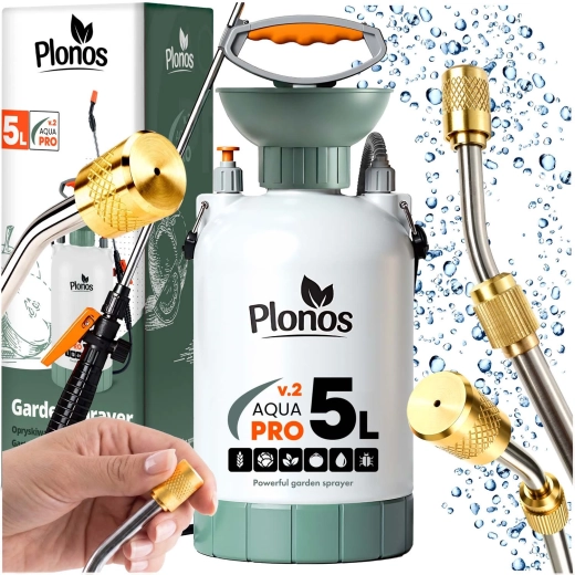 Rokas spiediena smidzinātājs 5 l Plonos Aqua Pro