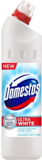 Domestos WC 24H White & Shine dezinfekcijas tīrīšanas līdzeklis 750 ml
