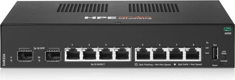 Aruba Networking 6000 8G 2SFP komutators