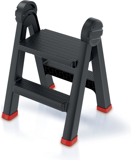 Titan Ladder kāpnes (pakāpiens), abpusējas 2×2 pakāpieni, salokāmas, 150 kg