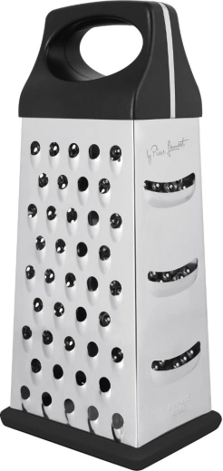 Lamart Rape Four-Sided Stainless Steel Grater 26 cm