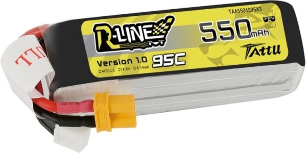 Tattu R-Line 550mAh baterija augstai veiktspējai