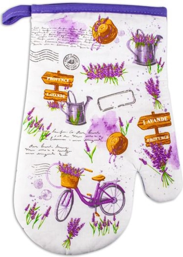 Lavender Kitchen Oven Mitt 19 × 27 cm