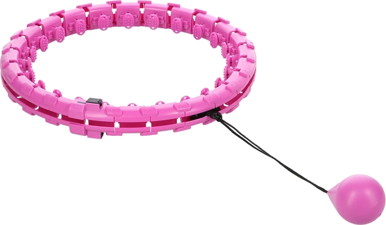 Masāžas viedais hula hoops ar svaru, violets