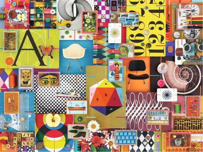 Ravensburger puzle Eames House of Cards 1500 detaļas