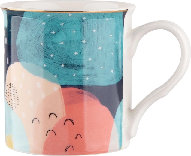 Simple NBC Mug – Abstraction Decor B 250 ml