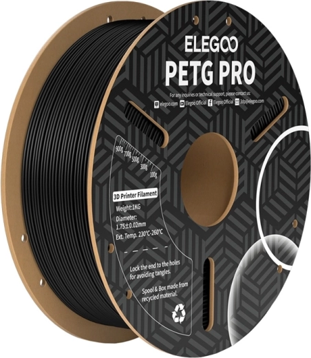 Elegoo PETG Pro filaments melns 1,75 mm