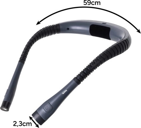 Comfort on the neck and long battery life