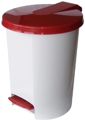 Pedāļa atkritumu tvertne VOX 16 l ar iekšējo ieliktni, plastmasa, krāsu mikss