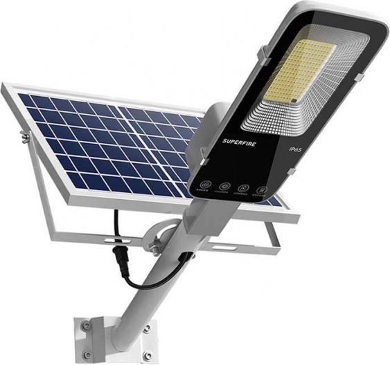Solar street LED lamp Superfire 2000 lm with remote control
