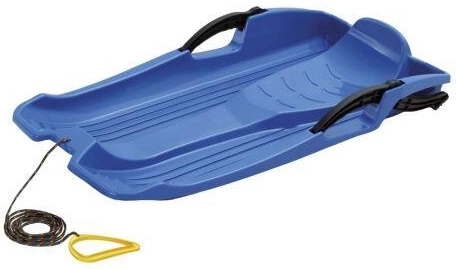 Children's Hornet Sled with Brakes, Light Blue 80 × 40 × 11.5 cm