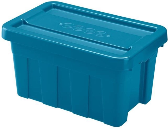 Plastmasas uzglabāšanas kaste ar vāku 20 l HEIDRUN