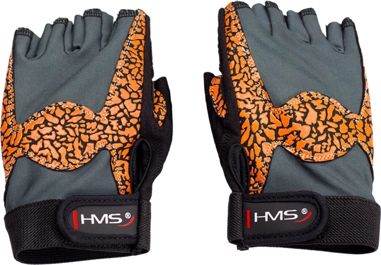 Sieviešu fitnesa cimdi HMS RST03 – Oranži