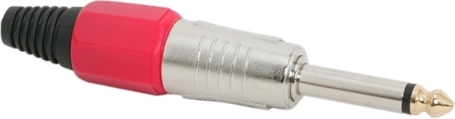Red Mono JACK 6.3 mm Connector