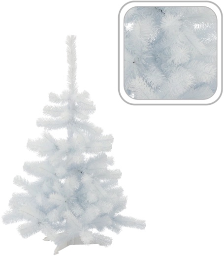 Mākslīgā baltā Ziemassvētku egle 100 cm - 1 gab.