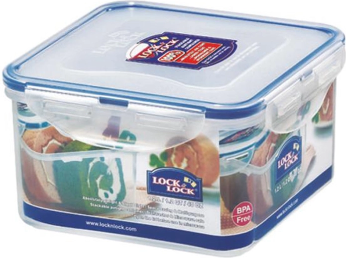 LOCKnLOCK kvadrātveida pārtikas trauks 1200 ml