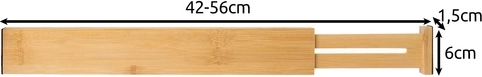 Telescopic adjustment 42–56 cm