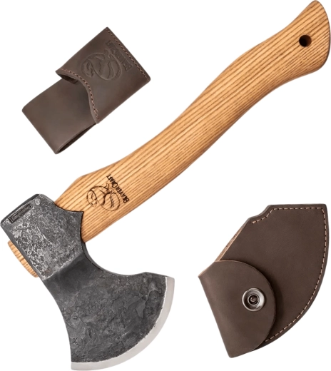BeaverCraft AX3 bushcraft cirvis skaldīšanai un galdniecības darbiem