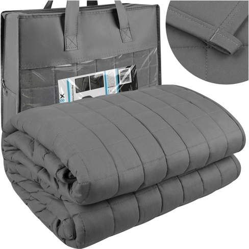Svara sega Isomedix 200 × 150 cm, 8 kg (pelēka)