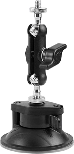 PULUZ Magic Arm 1/4″ Suction Mount for Tripod (Black)