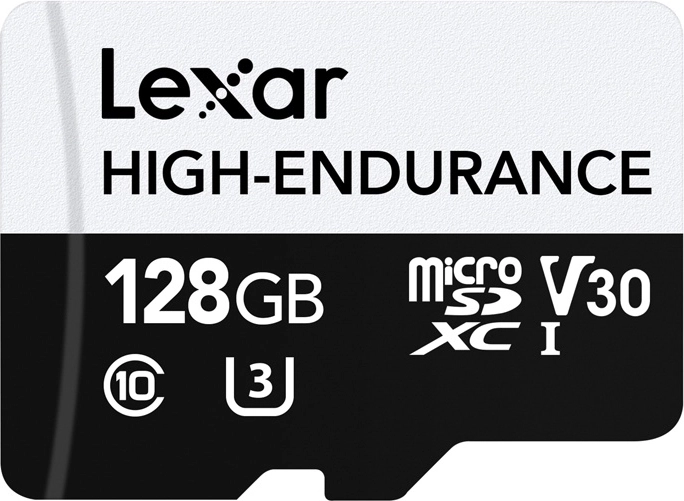 Lexar High-Endurance microSDHC/microSDXC Memory Card 128 GB