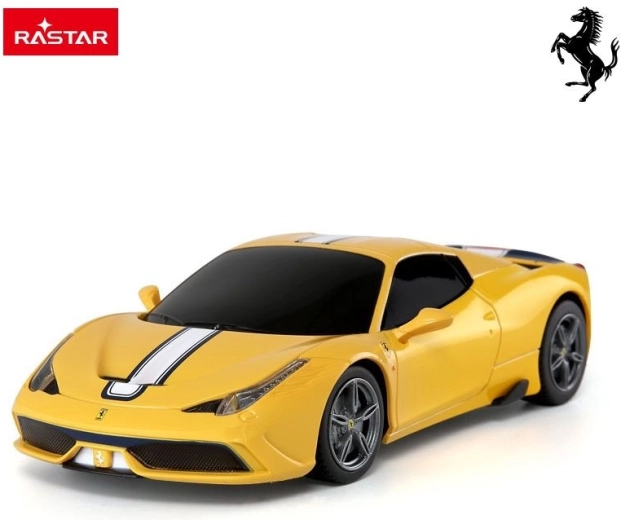 Rastar Ferrari FXX K Evo RC auto 1:24 dzeltena - 1 gab.