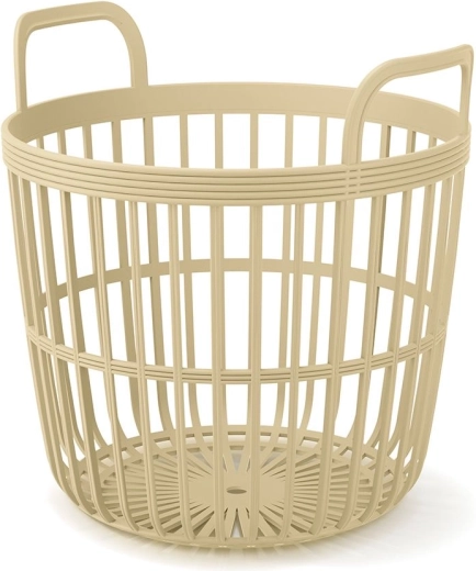 Grozs Zoe Basket ar rokturiem 41,9 cm – salmu krāsā