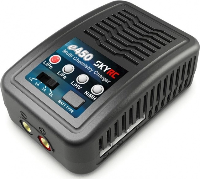 SkyRC e450 Charger 2-4S / 6-8S LiPo / LiFe / LiHV / NiMH
