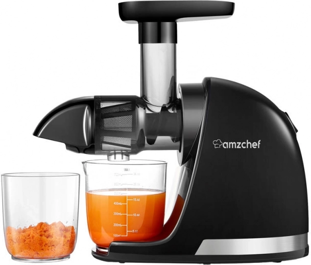 Slow Juicer AMZCHEF Black