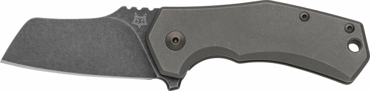 Fox Knives Italico kabatas nazis 6 cm, titāns, PVD Stonewash, ar klipsi