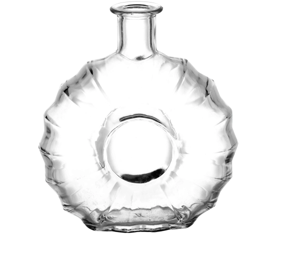 Pudele 500 ml ar medaljonu un korķi 21 mm