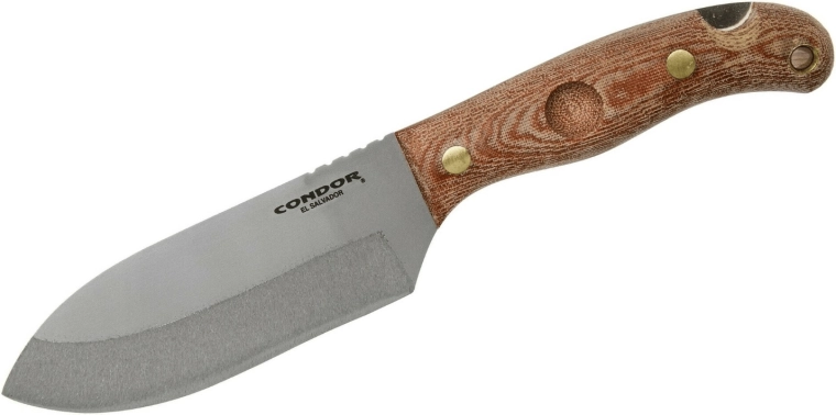 Āra nazis Condor Toki 12 cm ar micarta rokturi un ādas maksti