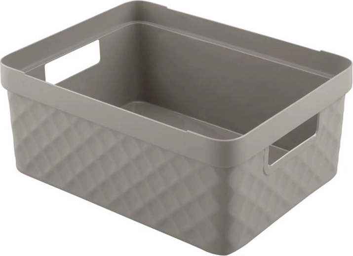 Plastmasas uzglabāšanas grozs HEIDRUN Diamond 36 × 27 × 14 cm, krāsu sajaukums – 1 gab.