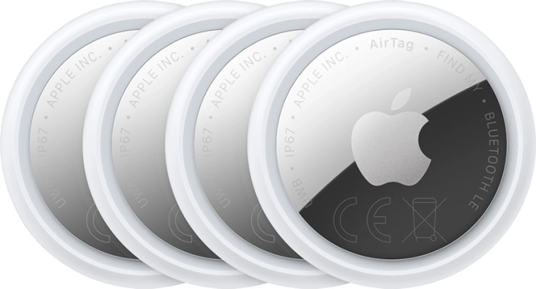 Apple AirTag 2nd generation – set of 4 pieces