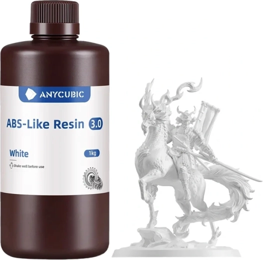 Anycubic ABS-like Resin 3.0 baltā 1 kg